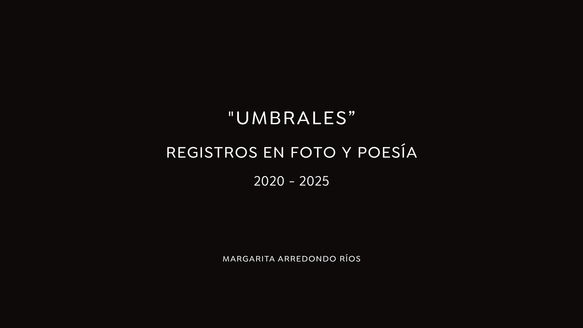 Umbrales — 1